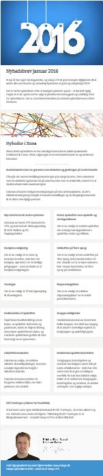 Nyhedsbrev Januar 2016
